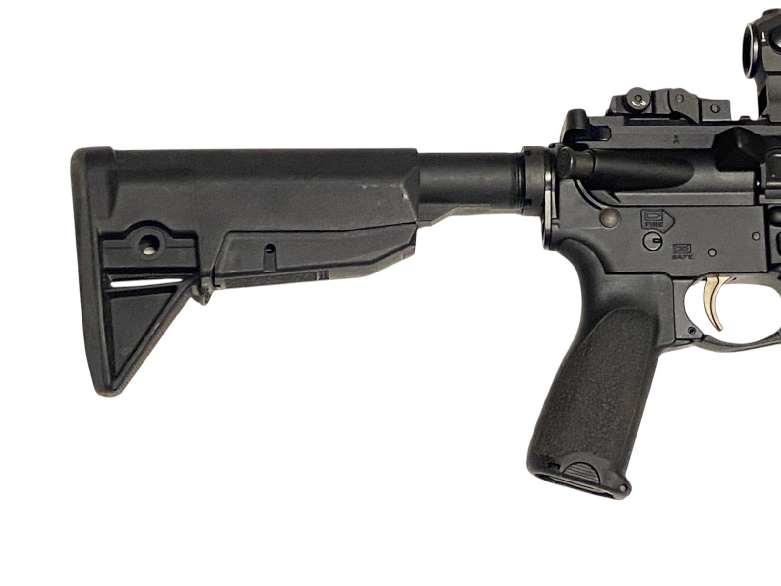 Excellent Springfield Armory SAINT M-LOK 5.56mm Semi-Automatic AR-15 Rifle w/ Sig Sauer Red Dot - 9