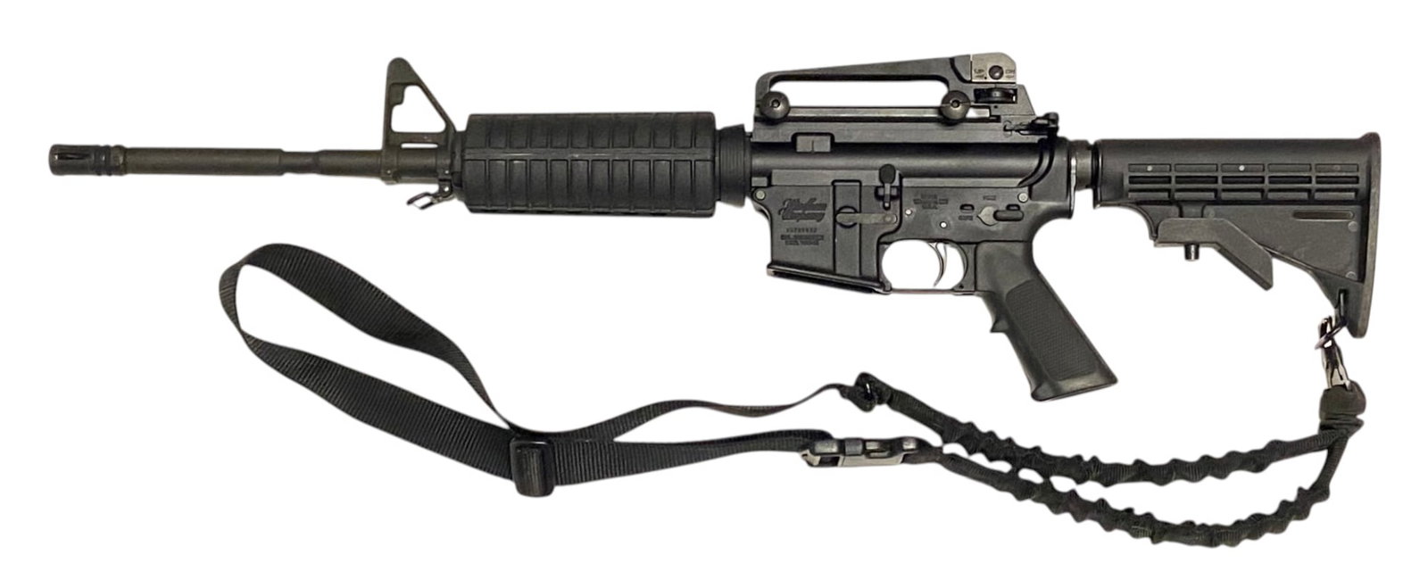 Excellent Windham Weaponry Model WW-15 Semi-Automatic 5.56mm AR-15 / M4 Carbine with Sling: S#: WW200932 | 16" A2-Style 1:9" Twist Barrel with A2 Gas Block | Comes with sling | M4 carry handle mount rear sight on top | If there's one thing you need to know about Windham Weaponry, it's that