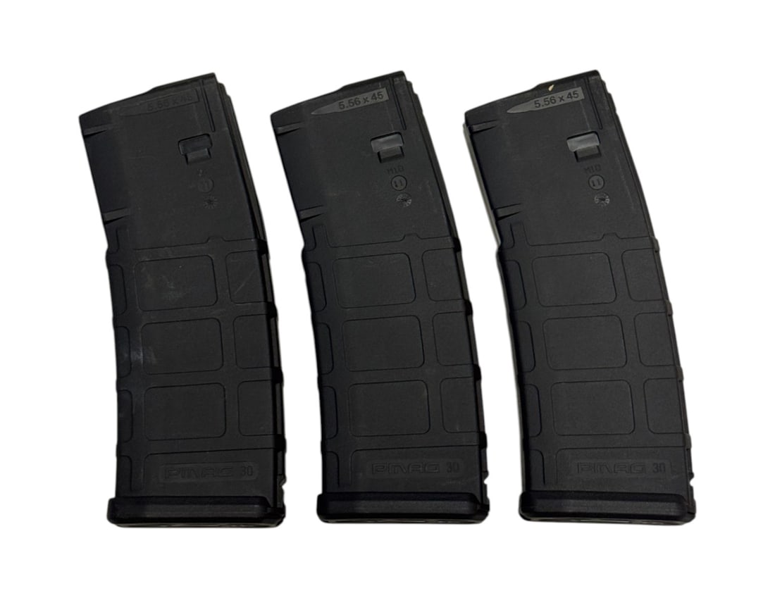 (3) Magpul PMAG 30 AR/M4 (30-Round, AR-15) Gen 2 Magazines - 2