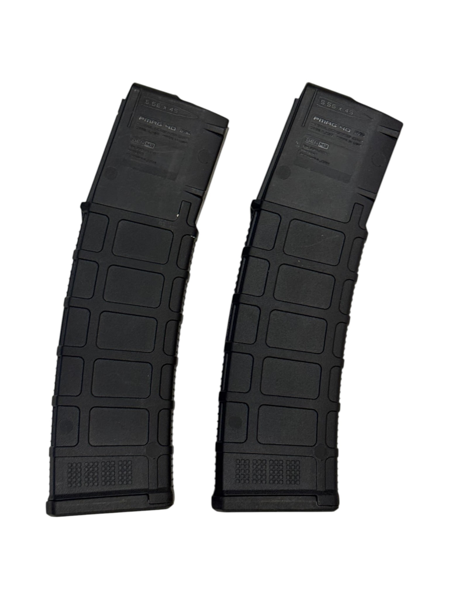 (2) Magpul PMAG 40 AR/M4 (30-Round, AR-15) Gen 3 Magazines: See Photos