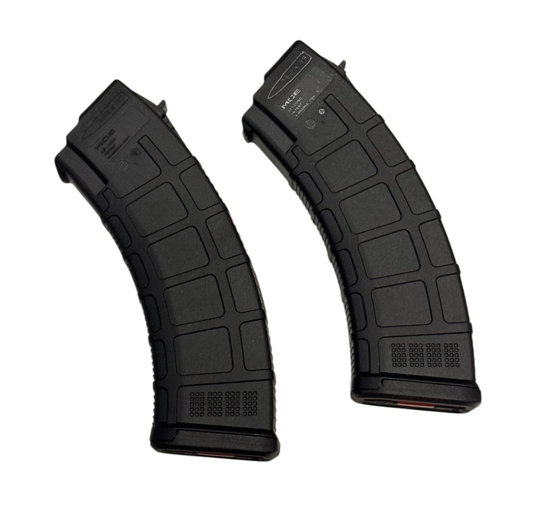 (2) Magpul PMAG 30 AK/AKM 7.62x39mm (30-Round, AK-47/AKM) Magazines: MAG572-BLK