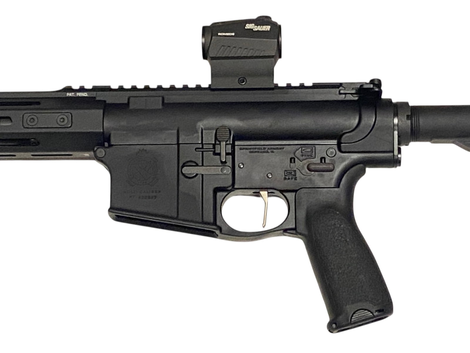 Excellent Springfield Armory SAINT VICTOR AR-10 Semi-Auto .308 WIN. Pistol with Sig Red Dot - 4