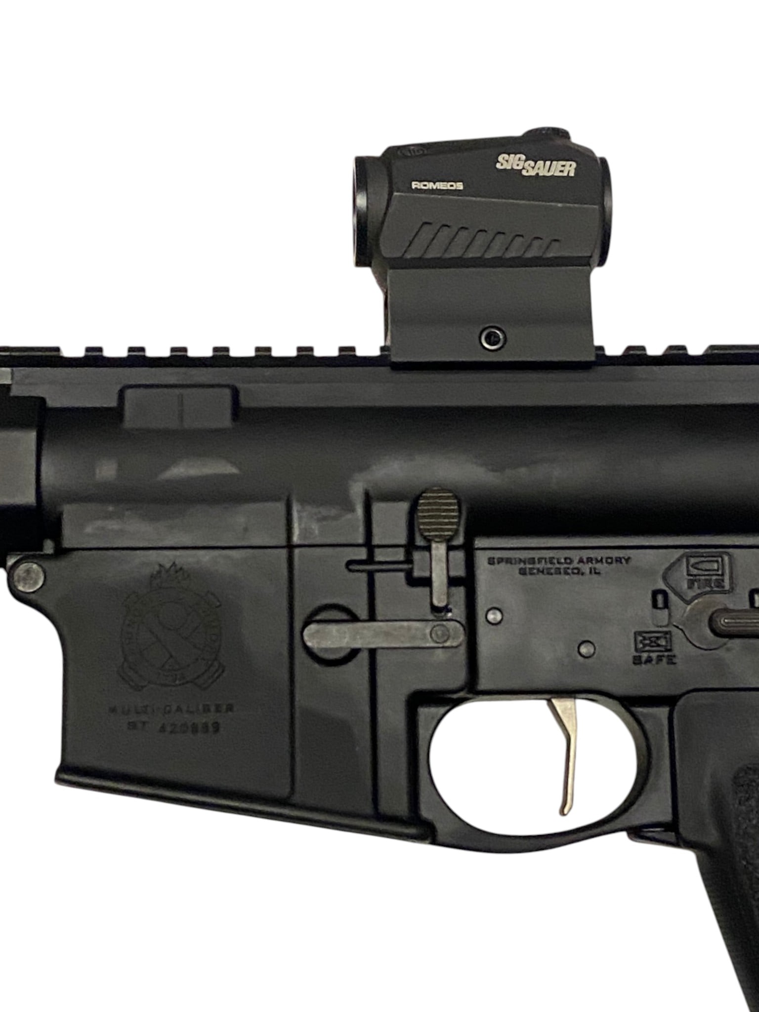 Excellent Springfield Armory SAINT VICTOR AR-10 Semi-Auto .308 WIN. Pistol with Sig Red Dot - 6