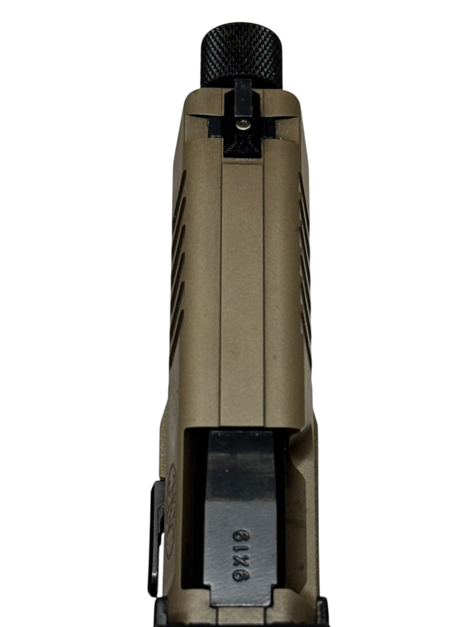 Excellent FN 509 9mm FDE Semi-Automatic Pistol with VSM Collapsing Optic and Threaded Barrel - 13