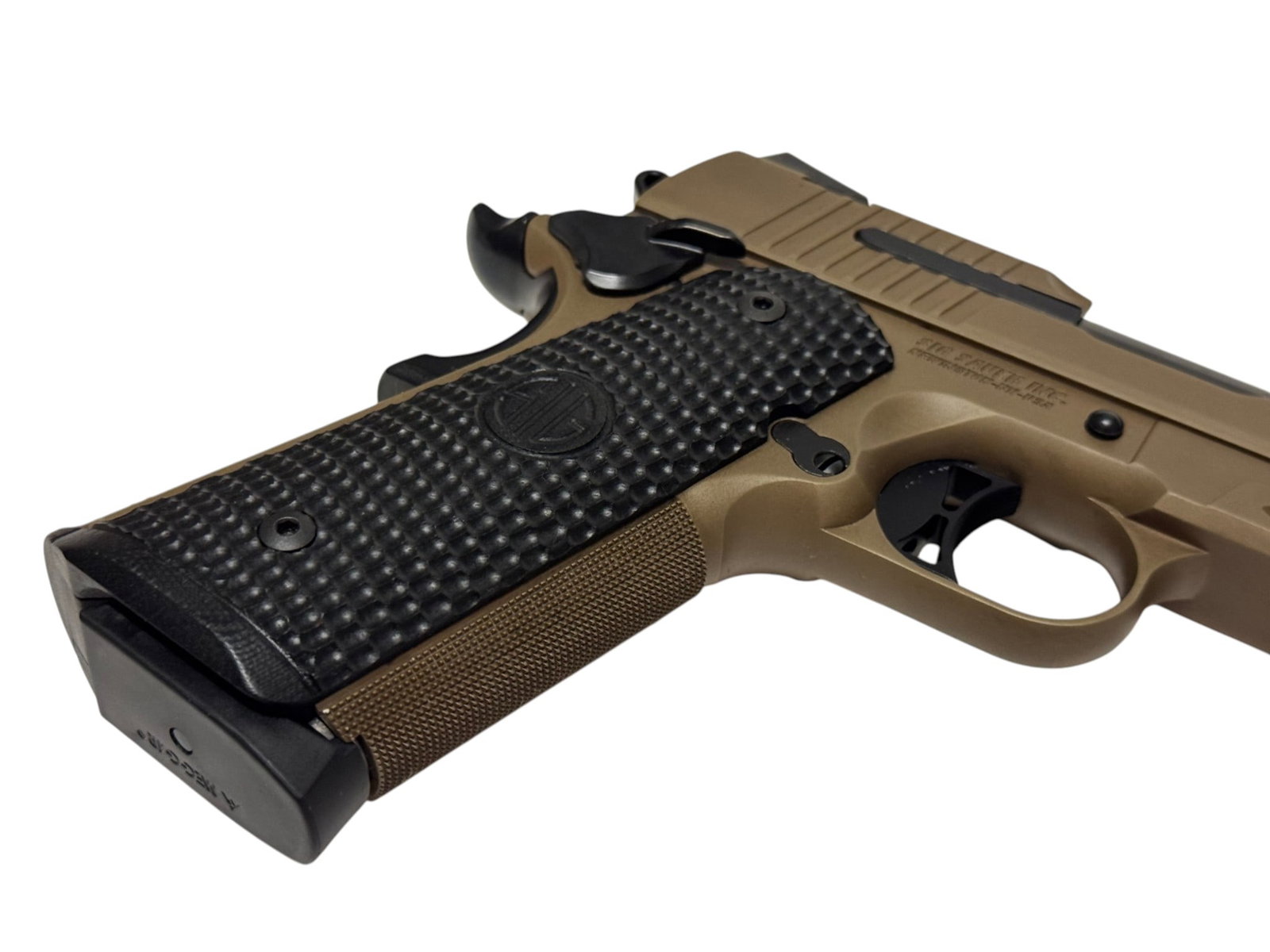 Excellent Sig Sauer Full Size 1911 Emperor Scorpion .45 ACP Semi-Automatic Pistol with Manual - 8
