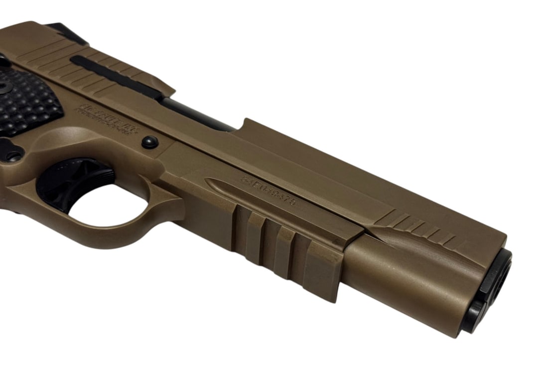Excellent Sig Sauer Full Size 1911 Emperor Scorpion .45 ACP Semi-Automatic Pistol with Manual - 9