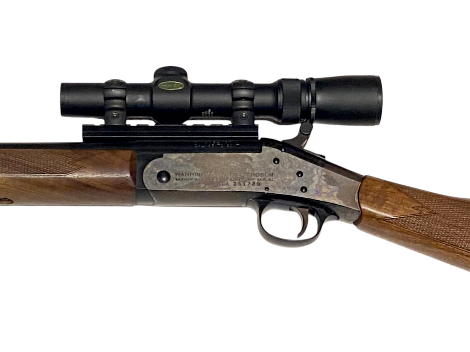 Harrington & Richardson Buffalo Classic Model 1871 .45-70 GOVT. Break-Action Rifle with Weaver Sc... - 10