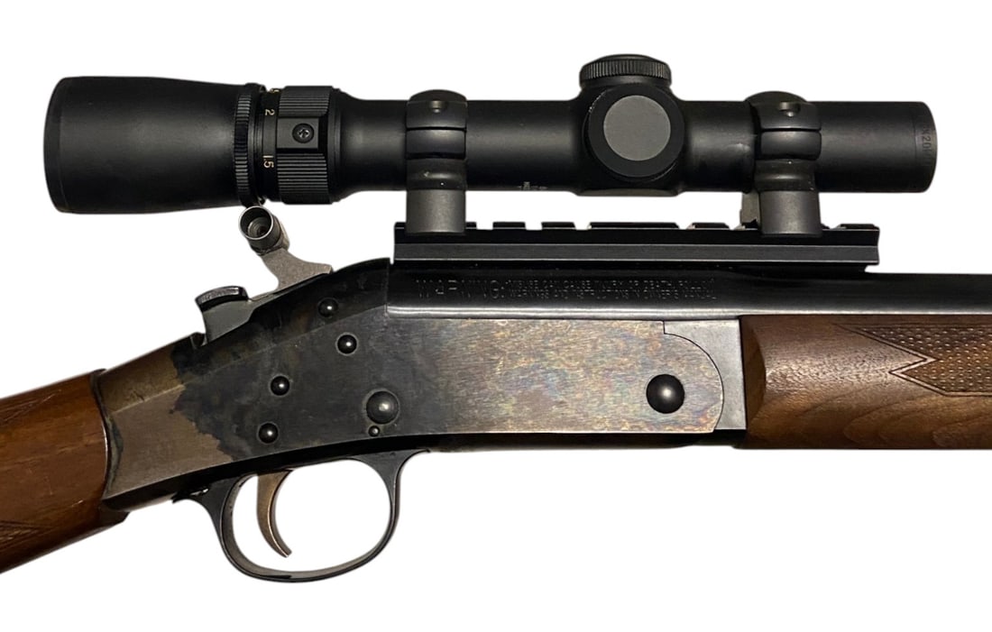 Harrington & Richardson Buffalo Classic Model 1871 .45-70 GOVT. Break-Action Rifle with Weaver Sc... - 4