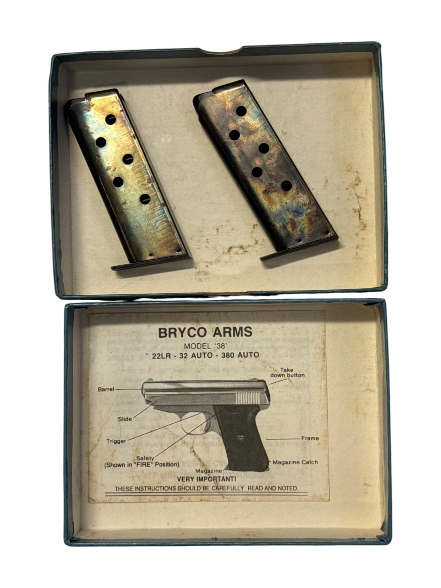 NIB Vintage Bryco Arms Model 38 .380 ACP Semi-Automatic Pistol in Original Box - 12