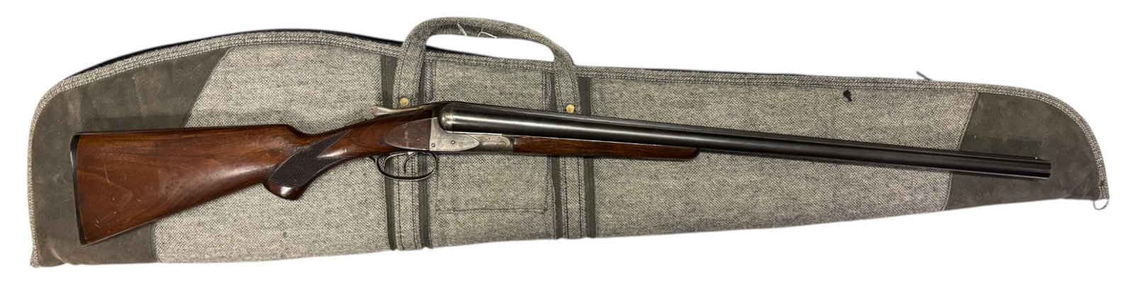 1934 Savage Arms A.H. Fox Sterlingworth 12 GA. Double Barrel SXS Shotgun with Soft Case - 3