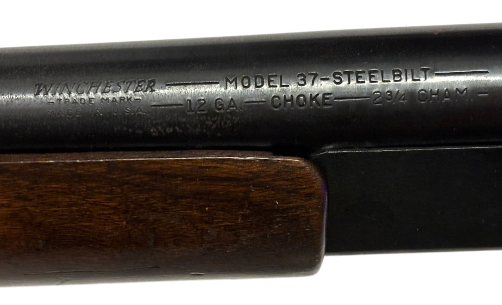 Winchester Model 37 Steelbilt 12 GA. Single Barrel Break-Action Shotgun with Soft Case - 3