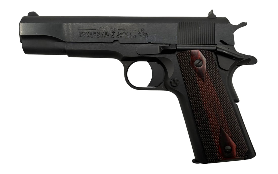 Excellent 2012 Colt Government Model 1911 .45 ACP Semi-Automatic Pistol with Soft Case - 2