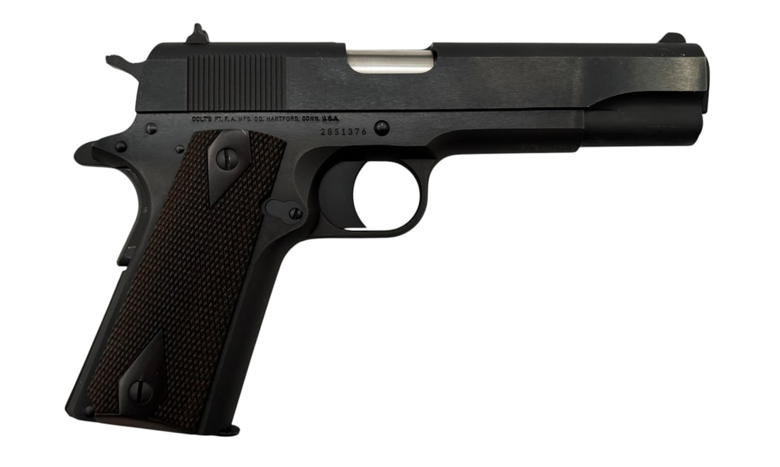 Excellent 2012 Colt Government Model 1911 .45 ACP Semi-Automatic Pistol with Soft Case - 3