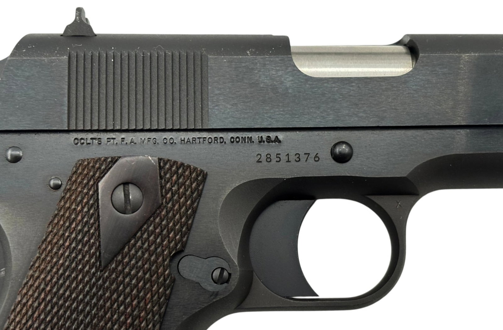 Excellent 2012 Colt Government Model 1911 .45 ACP Semi-Automatic Pistol with Soft Case - 5