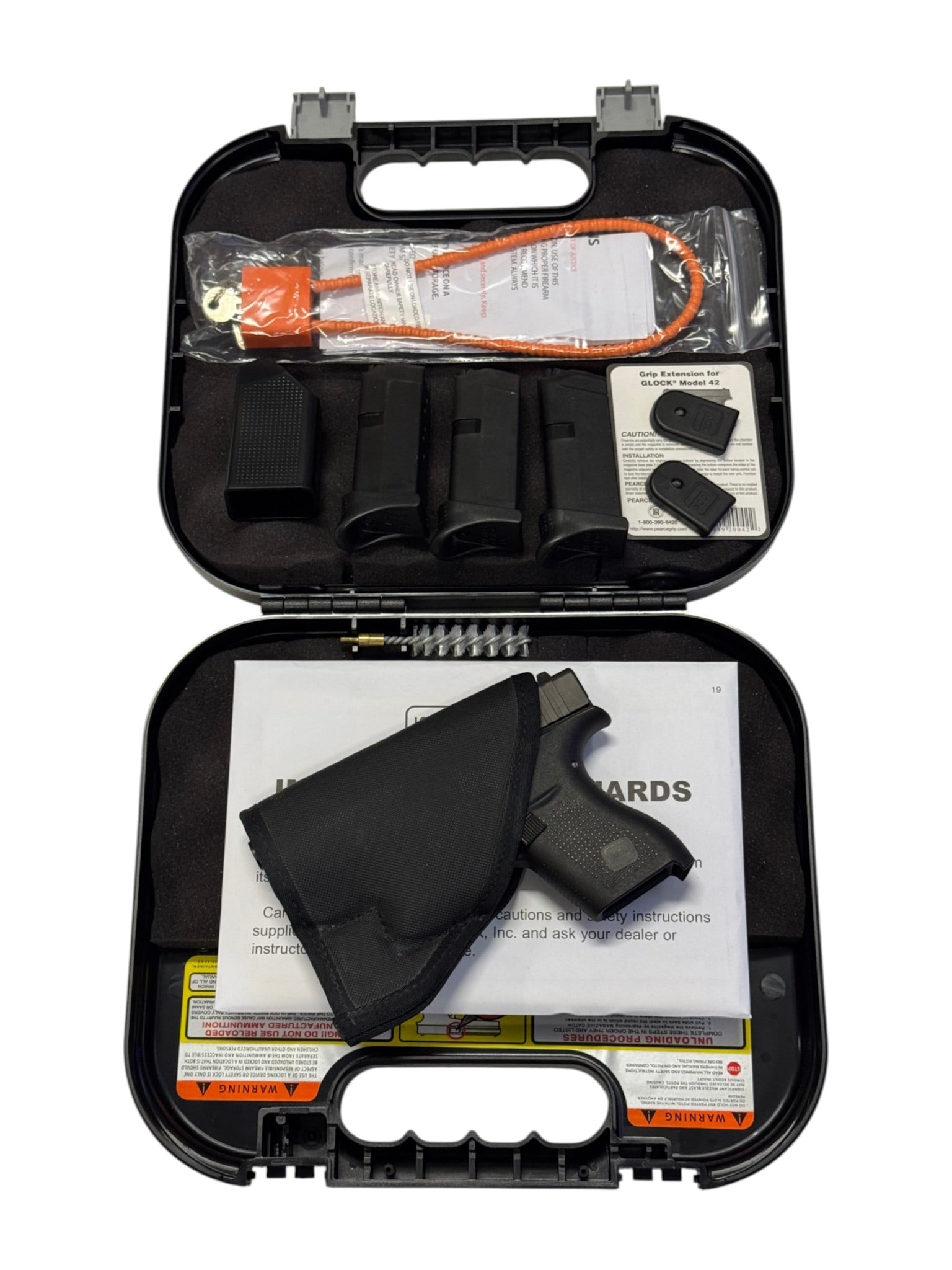 Excellent Glock 42 Gen 5 .380 AUTO Semi-Automatic Pistol with Original Case - 2