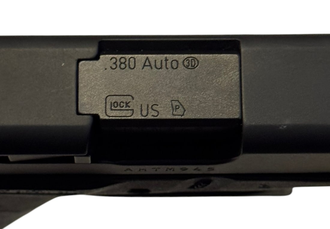 Excellent Glock 42 Gen 5 .380 AUTO Semi-Automatic Pistol with Original Case - 7