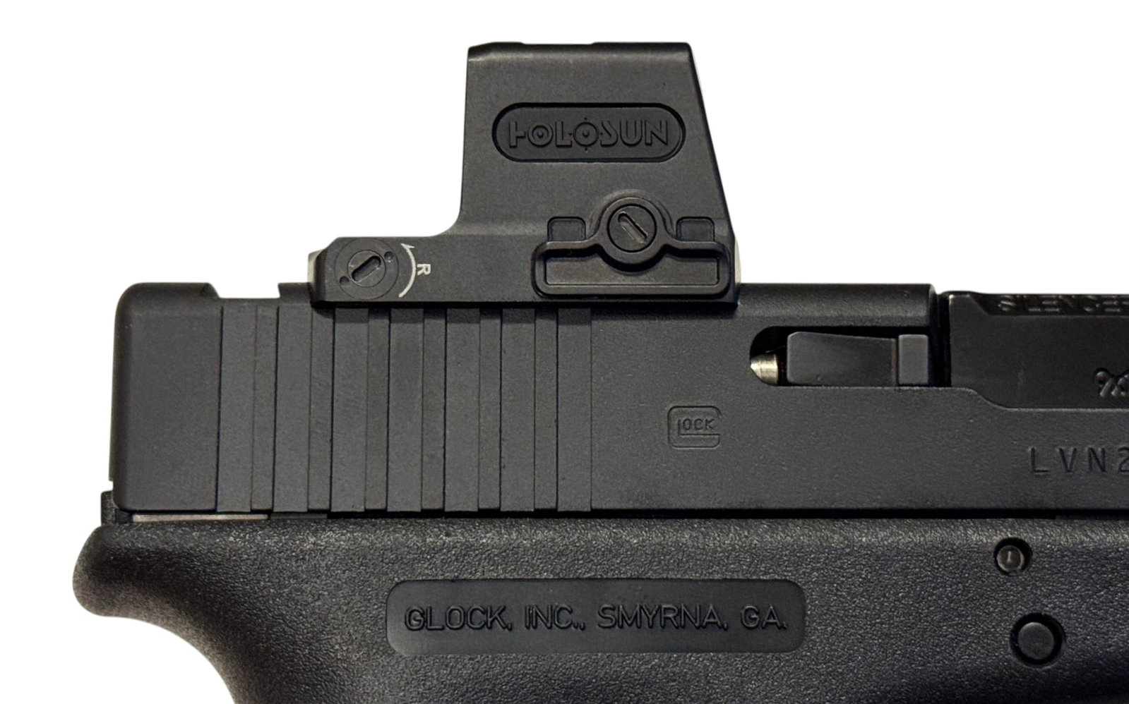 Excellent Glock 17L Gen 3 9mm Pistol with Ported Slide, Threaded Barrel, and Holosun Optic in Box - 10