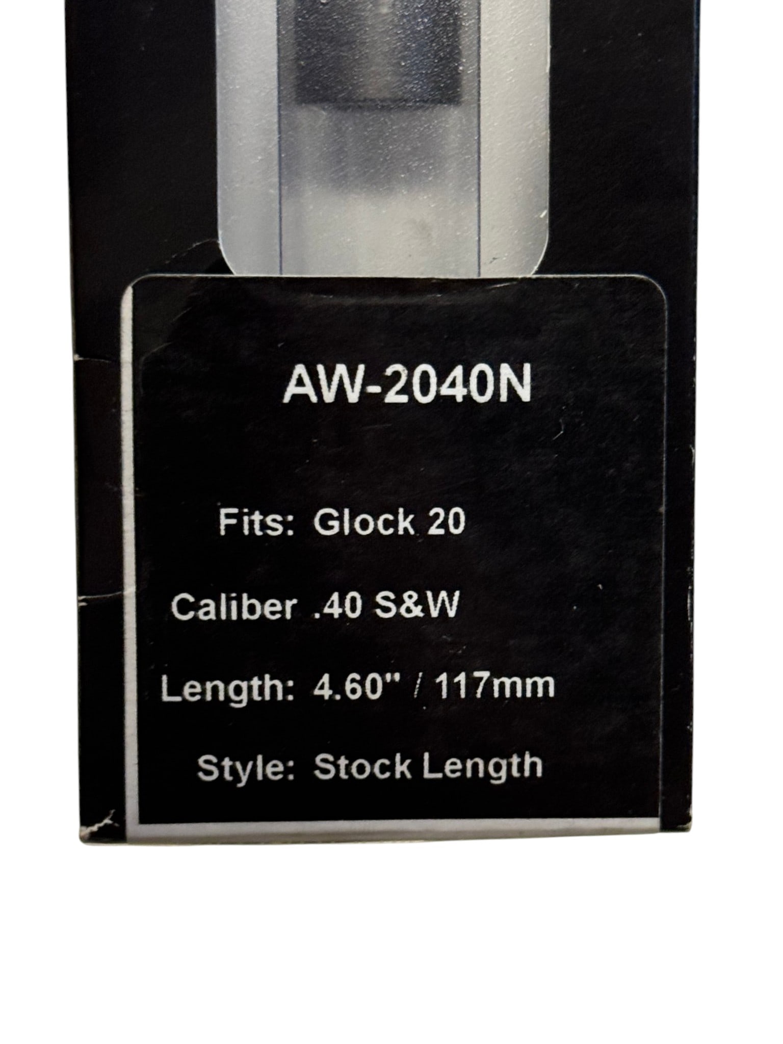 Alpha Wolf 4.6” Glock 20 .40 S&W Stock Length Conversion Barrel - 3