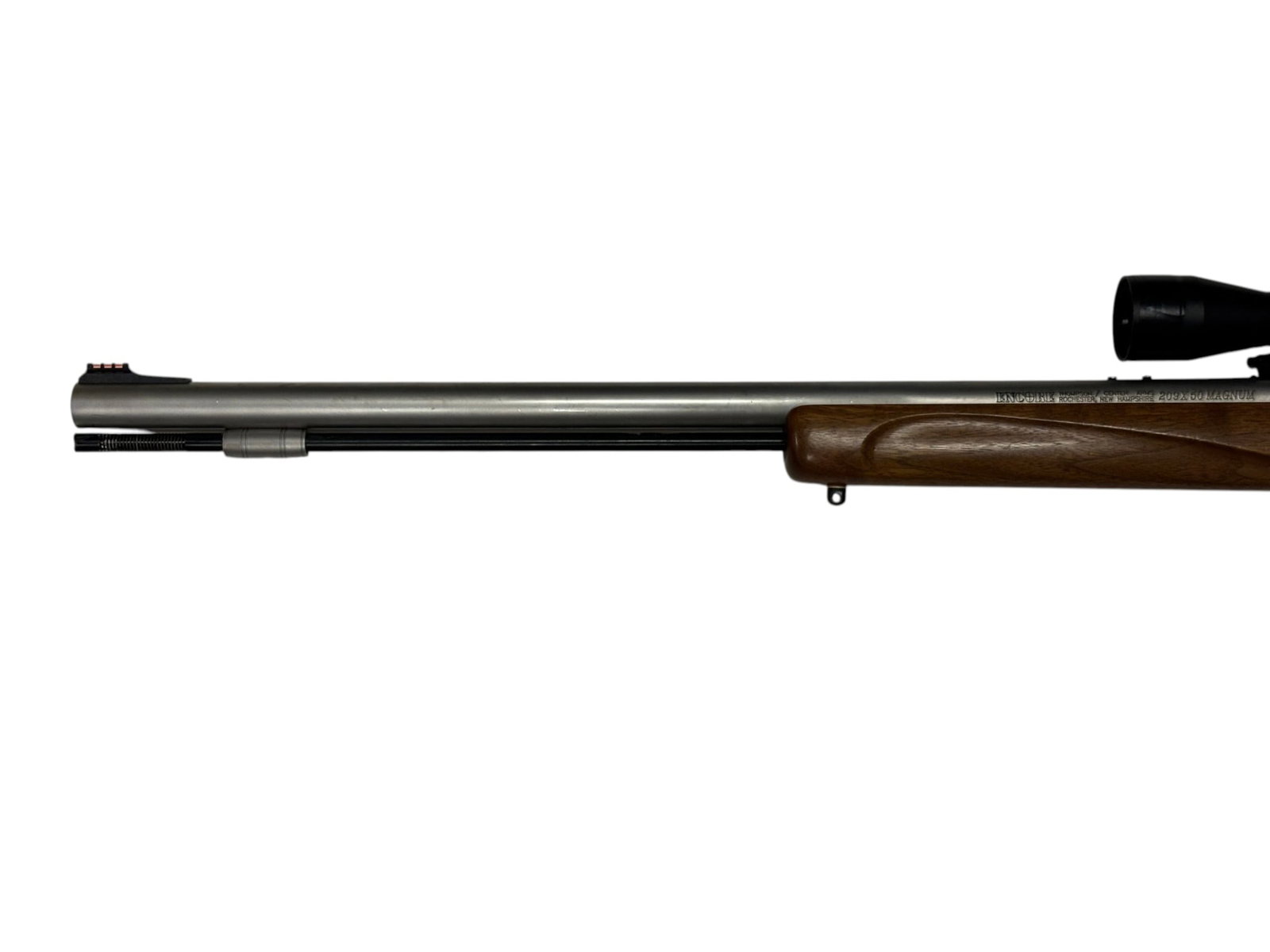 Excellent T/CA Encore 209x50 Magnum Break-Action Blackpowder Percussion Rifle with Weaver Scope - 11