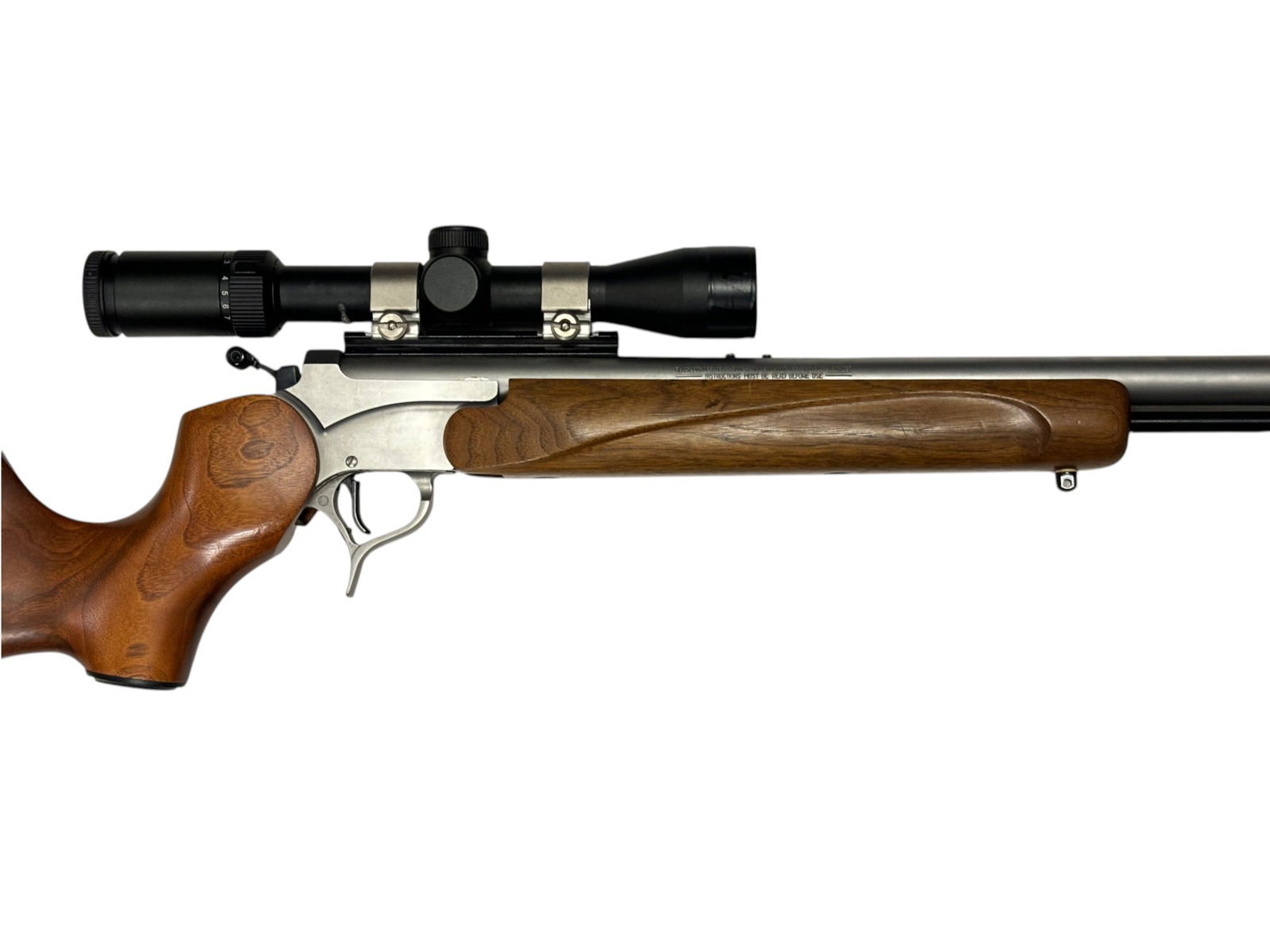 Excellent T/CA Encore 209x50 Magnum Break-Action Blackpowder Percussion Rifle with Weaver Scope - 13