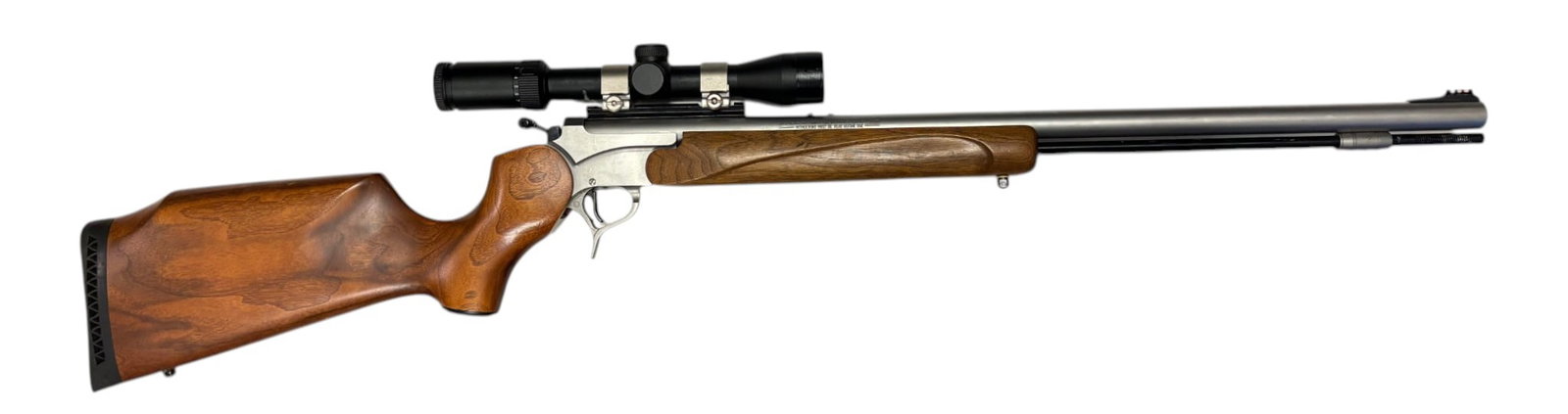 Excellent T/CA Encore 209x50 Magnum Break-Action Blackpowder Percussion Rifle with Weaver Scope - 2