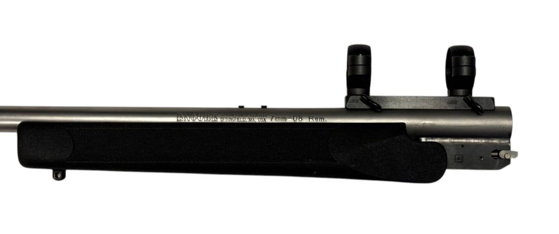 Excellent T/CA Encore 7mm-08 REM. Break-Action SS 24" Barrel with Leupold Scope Rings - 9