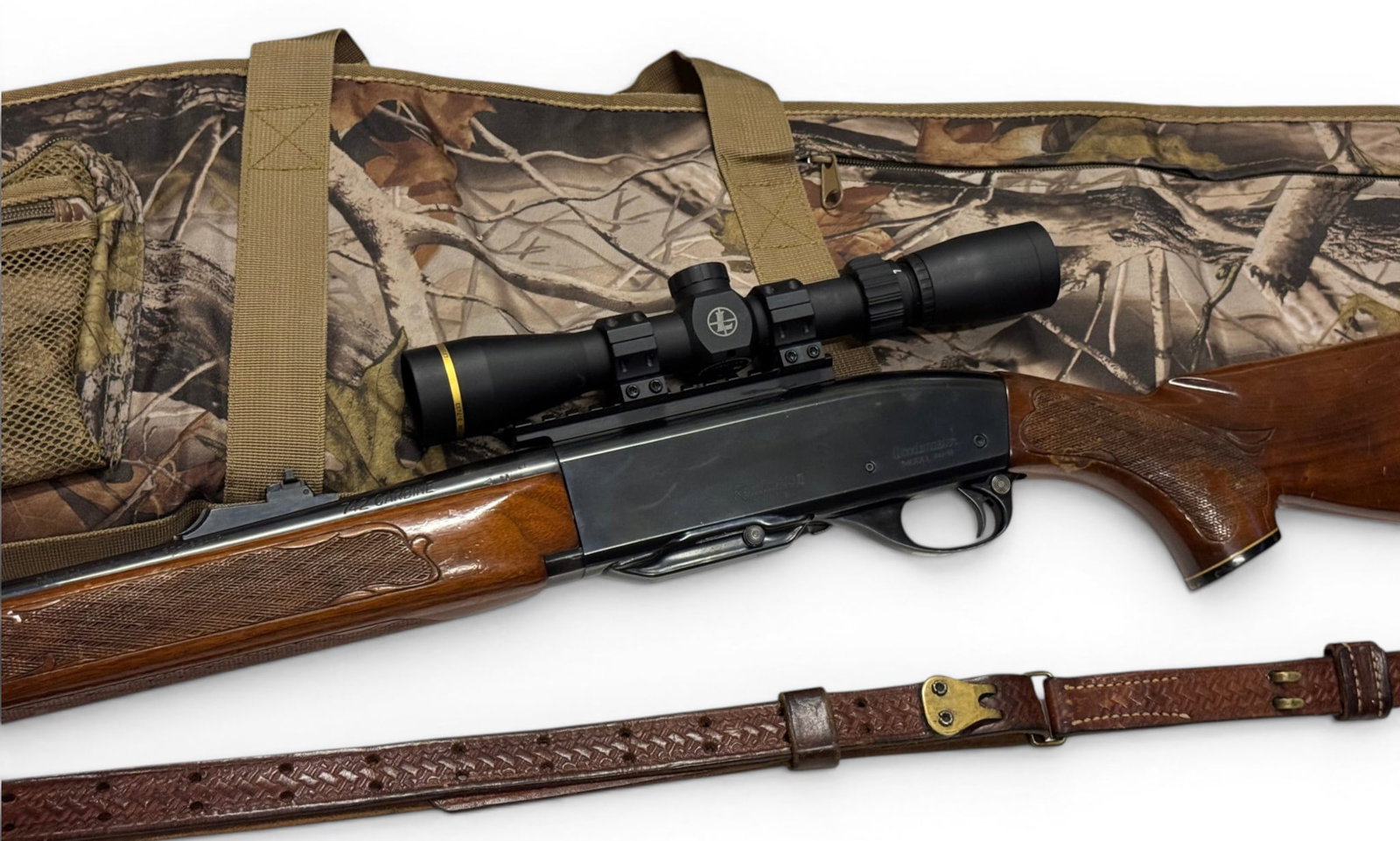 Excellent 1980 Remington 742 Woodsmaster BDL Deluxe CARBINE .30-06 SPRG. Rifle with Leupold Scope (1 of 20)