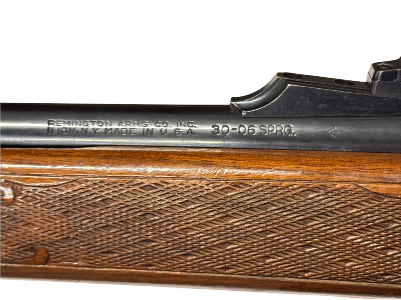 Excellent 1980 Remington 742 Woodsmaster BDL Deluxe CARBINE .30-06 SPRG. Rifle with Leupold Scope - 4