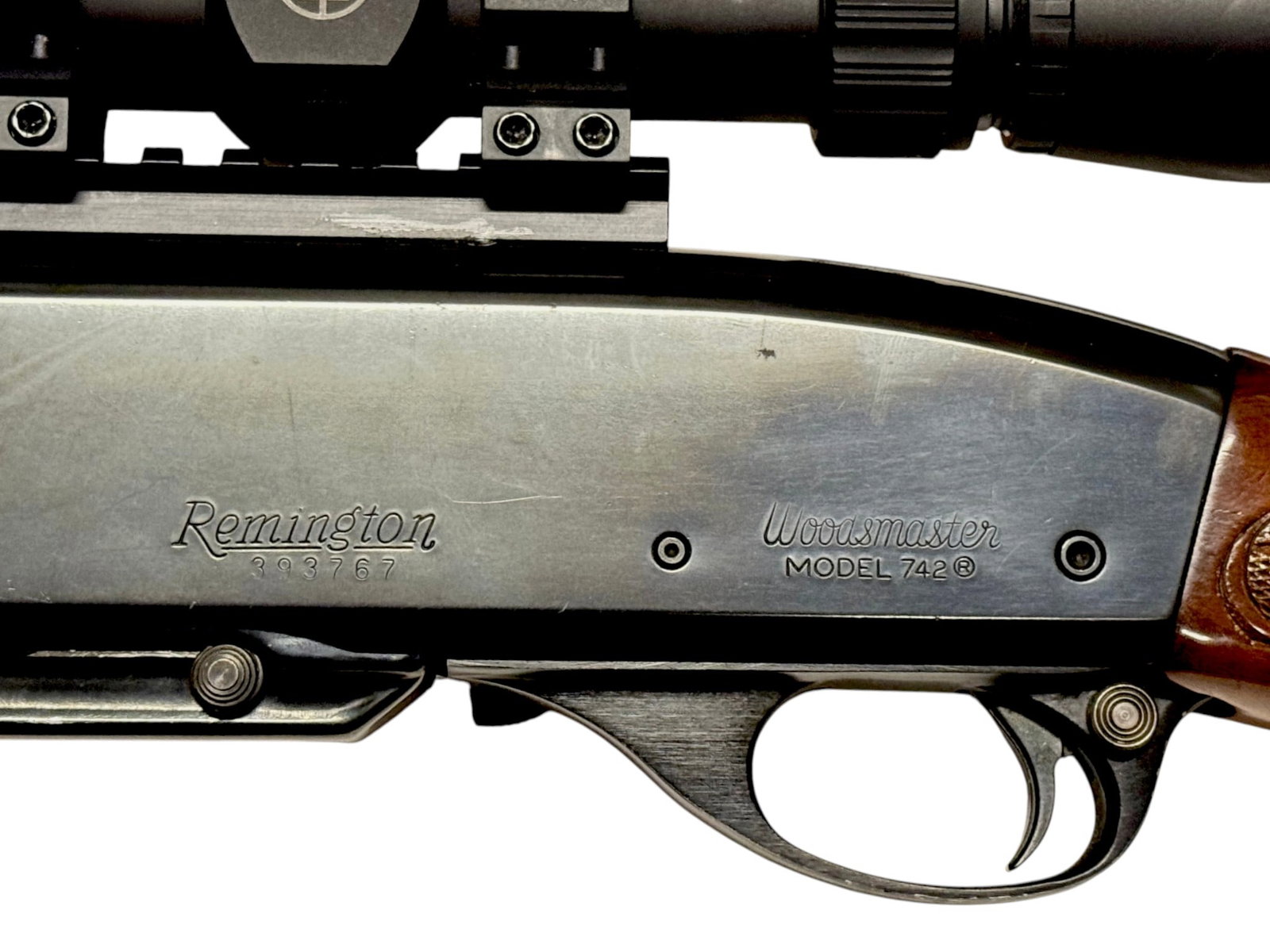 Excellent 1980 Remington 742 Woodsmaster BDL Deluxe CARBINE .30-06 SPRG. Rifle with Leupold Scope - 7