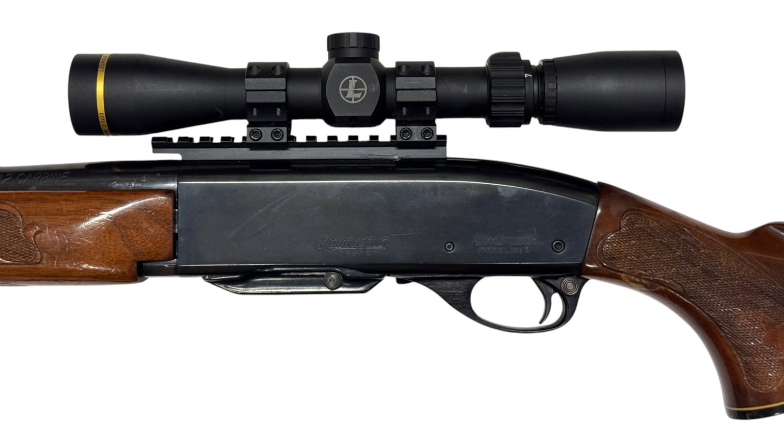 Excellent 1980 Remington 742 Woodsmaster BDL Deluxe CARBINE .30-06 SPRG. Rifle with Leupold Scope - 9