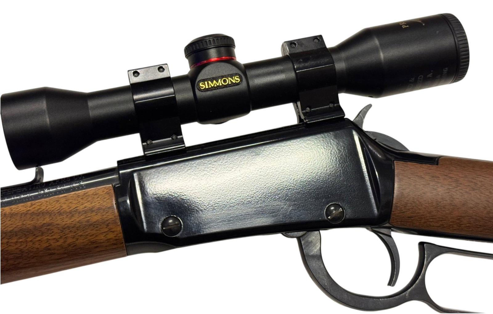 Excellent Henry Classic .22 LR Lever Action Rifle with Simmons Scope - 4