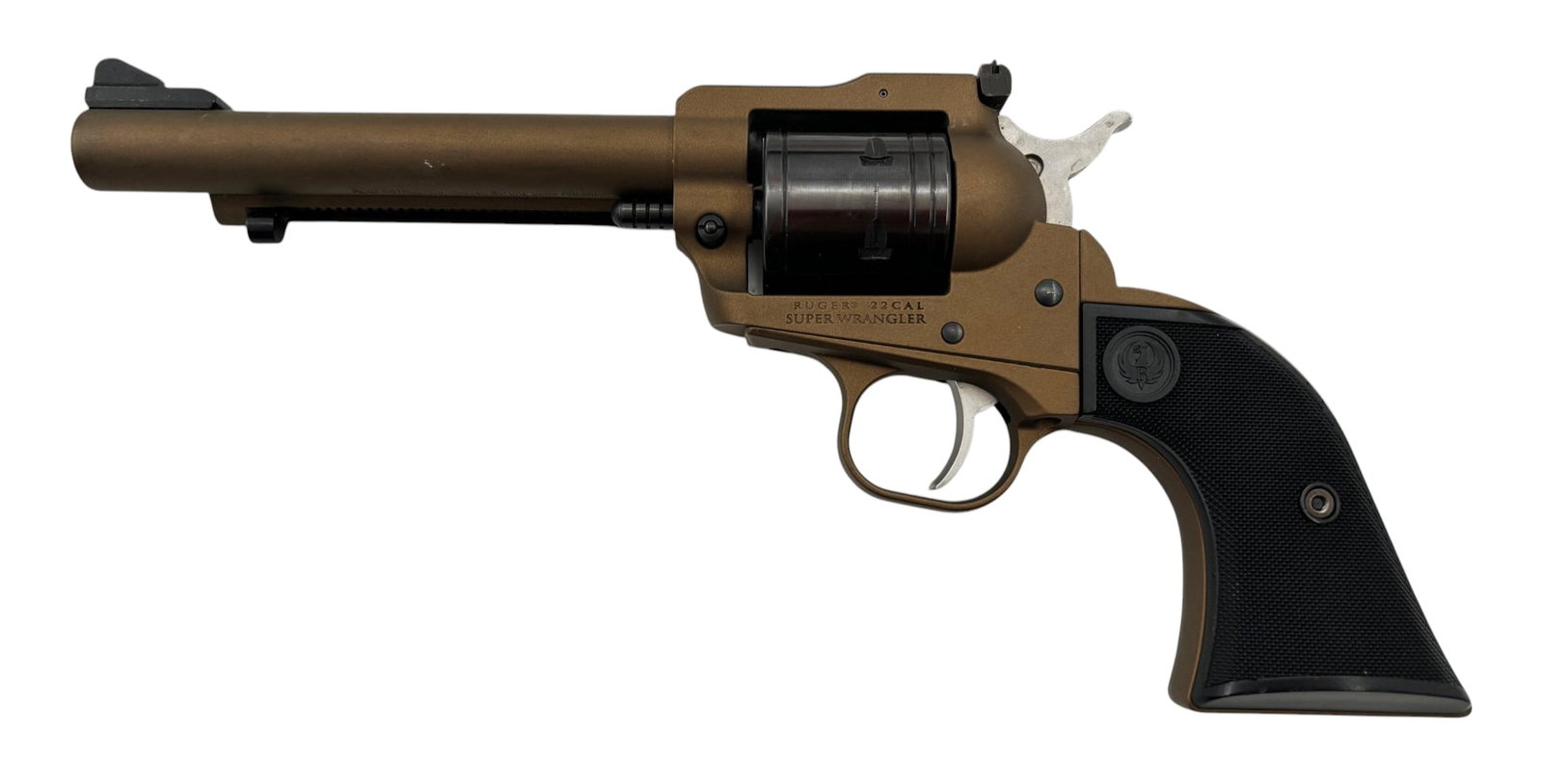 Excellent Ruger Super Wrangler .22 LR Single Action Revolver with Holster in Original Box - 2