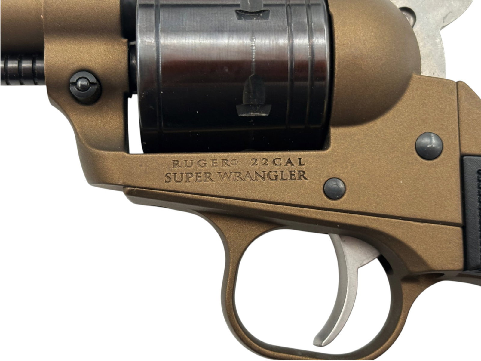 Excellent Ruger Super Wrangler .22 LR Single Action Revolver with Holster in Original Box - 8