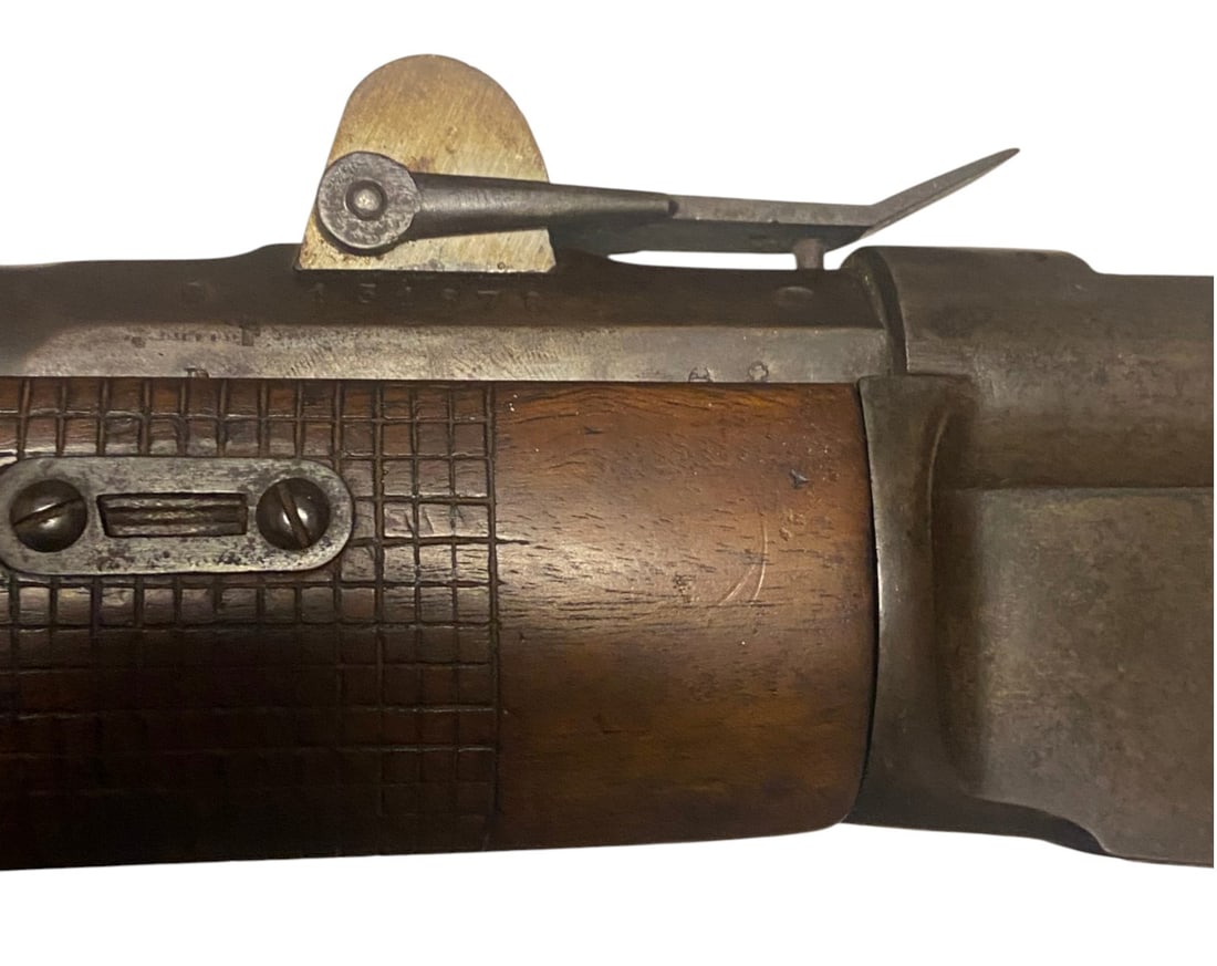 Antique Waffenfabrik Bern M1869/71 10.35x47mmR SWISS (.41 Swiss) Bolt Action Rifle - 7
