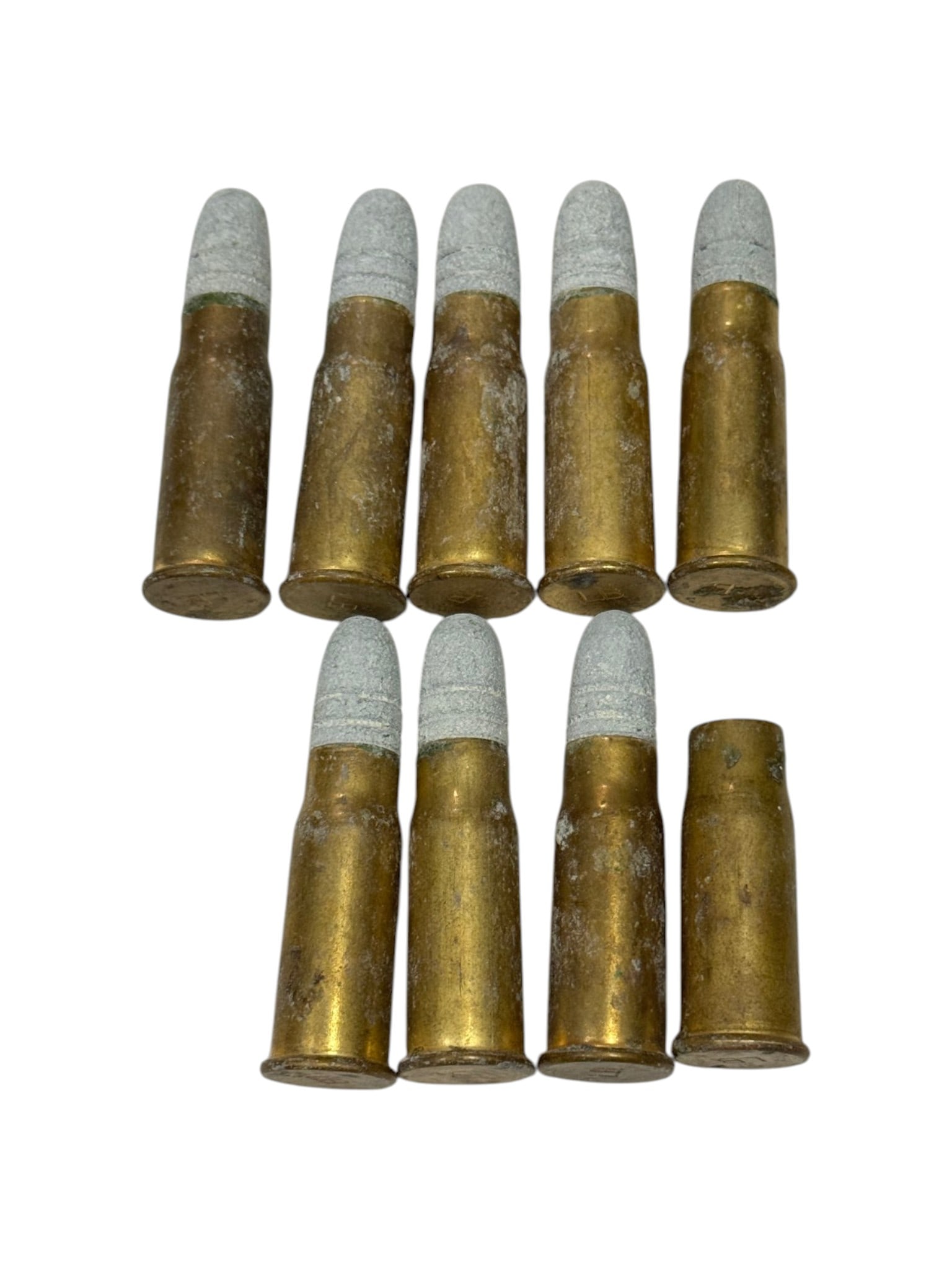 (8) Vintage Rare & Collectible 10.35x47mmR SWISS (.41 Swiss) Ammunition & (1) Brass Case (1 of 4)