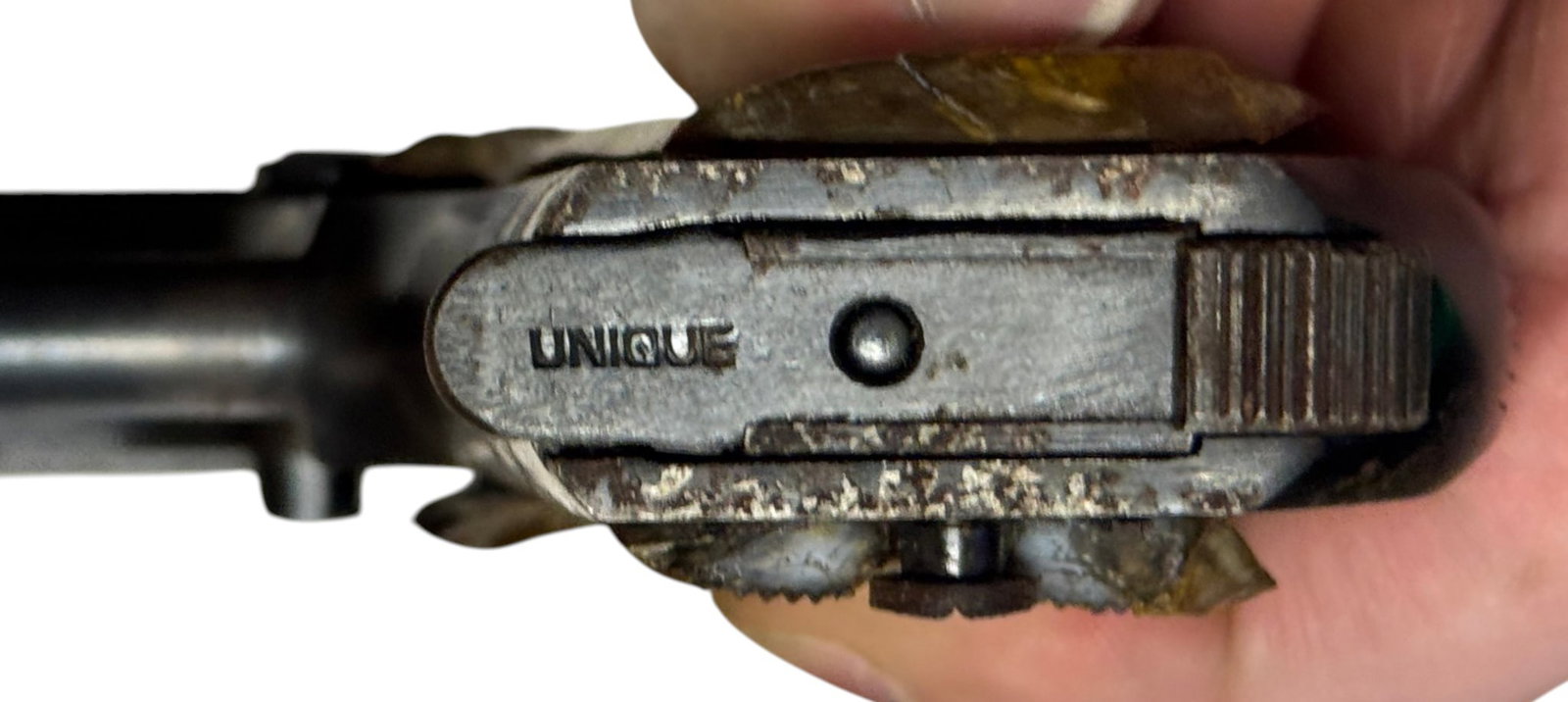 Scarce French Pyreenes "Unique" Model 52 .22 LR Semi-Automatic Pistol - 12