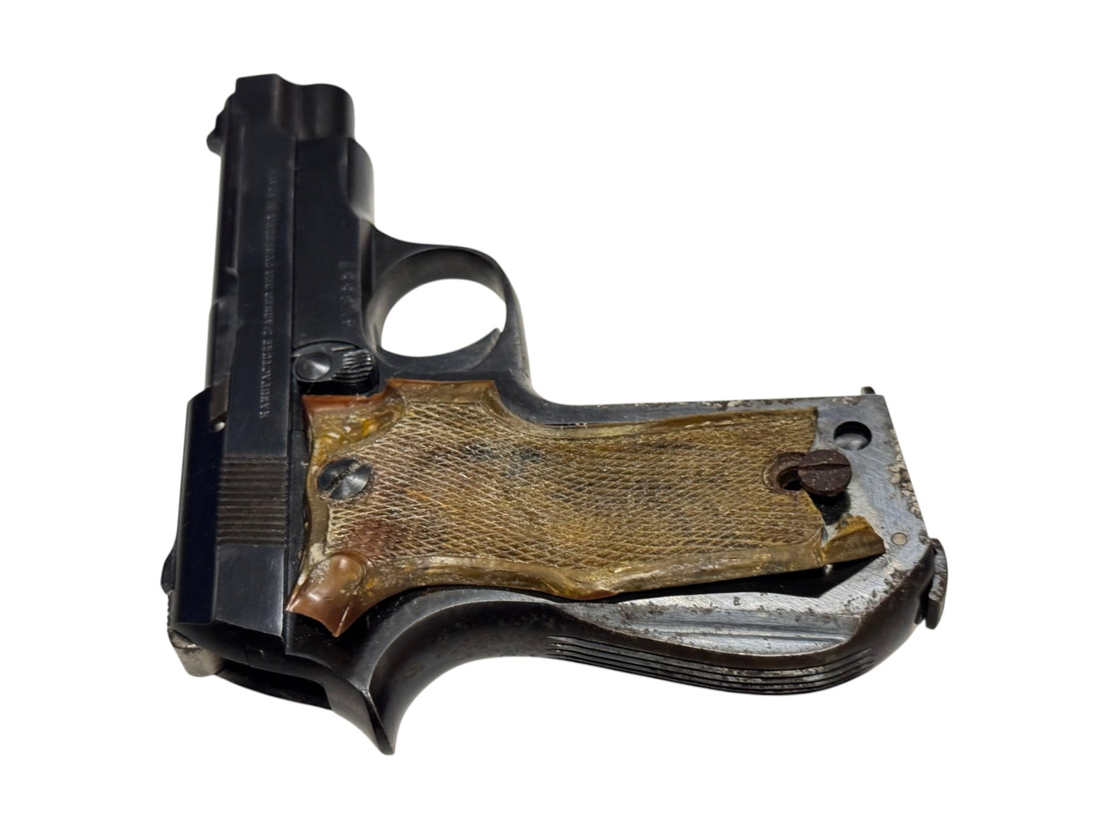 Scarce French Pyreenes "Unique" Model 52 .22 LR Semi-Automatic Pistol - 5
