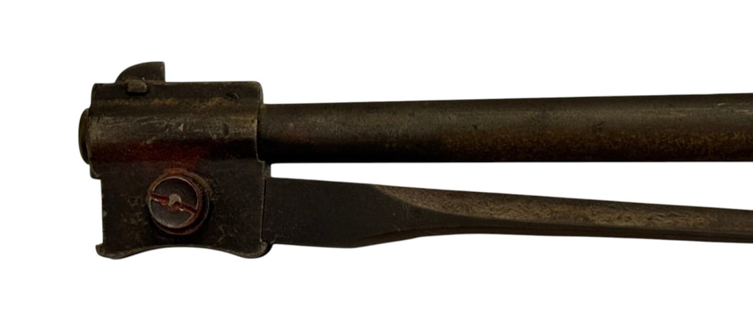 WWII Italian Gardone M91 6.5x52mm Carcano Cavalry Carbine with Folding Bayonet in Display - 17