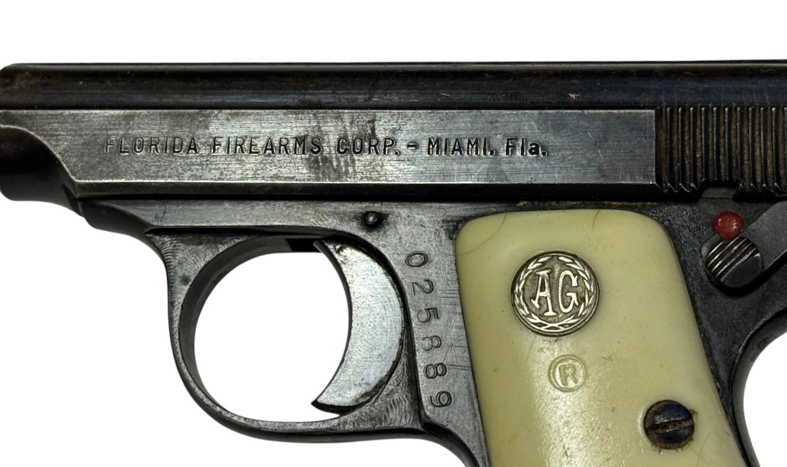 Armi Galesi “AG” Italian .25 ACP Semi-Automatic Pocket Pistol - 3