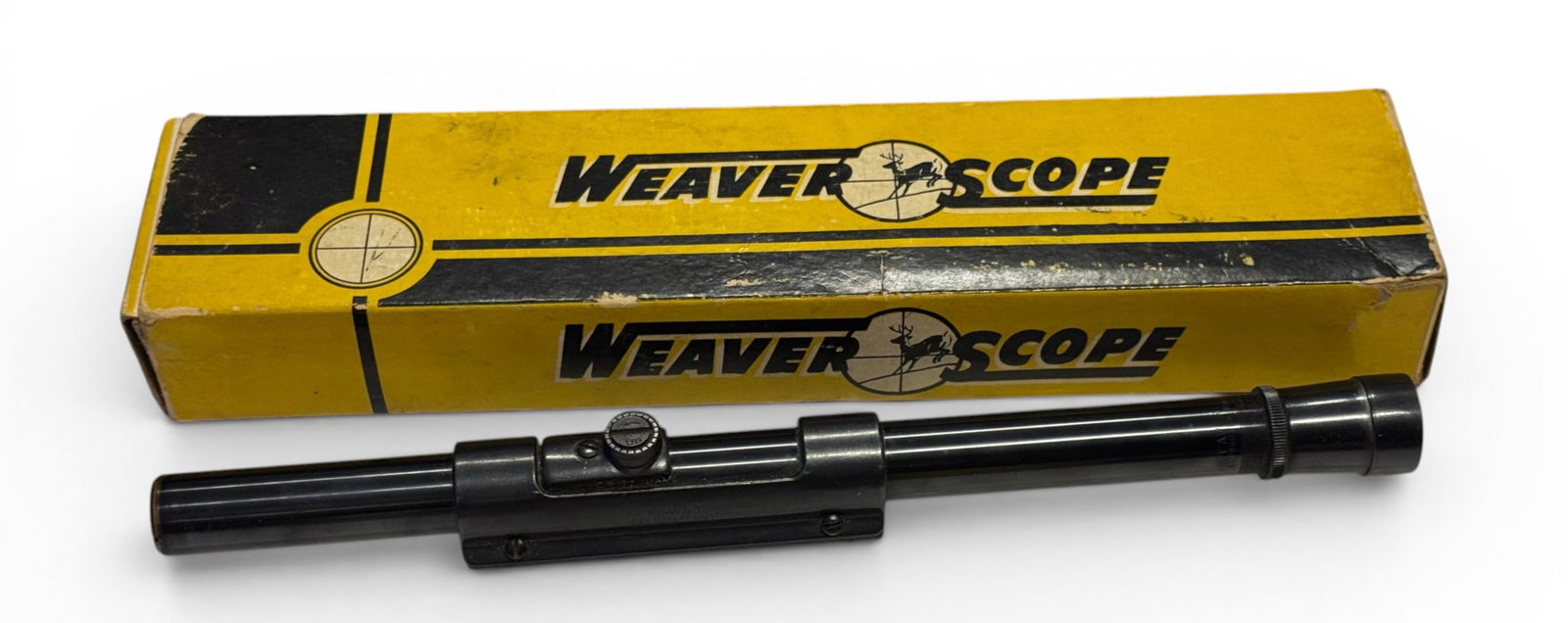 Vintage Weaver B4 .22 Tip-Off 3/4" Scope in Box: See photos