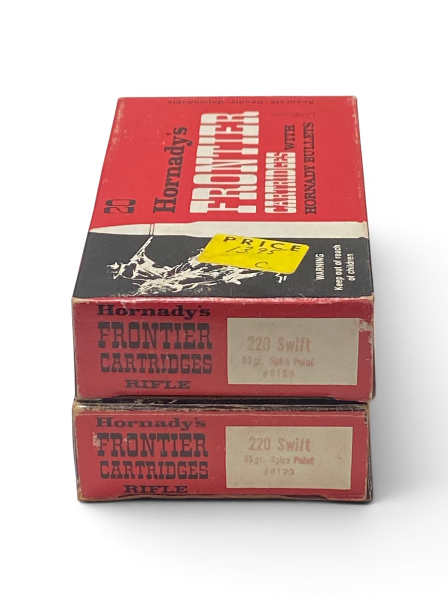 NIB Vintage Collectible 40rds. Of .220 SWIFT 55gr. Spirepoint Hornady Frontier Ammunition - 2
