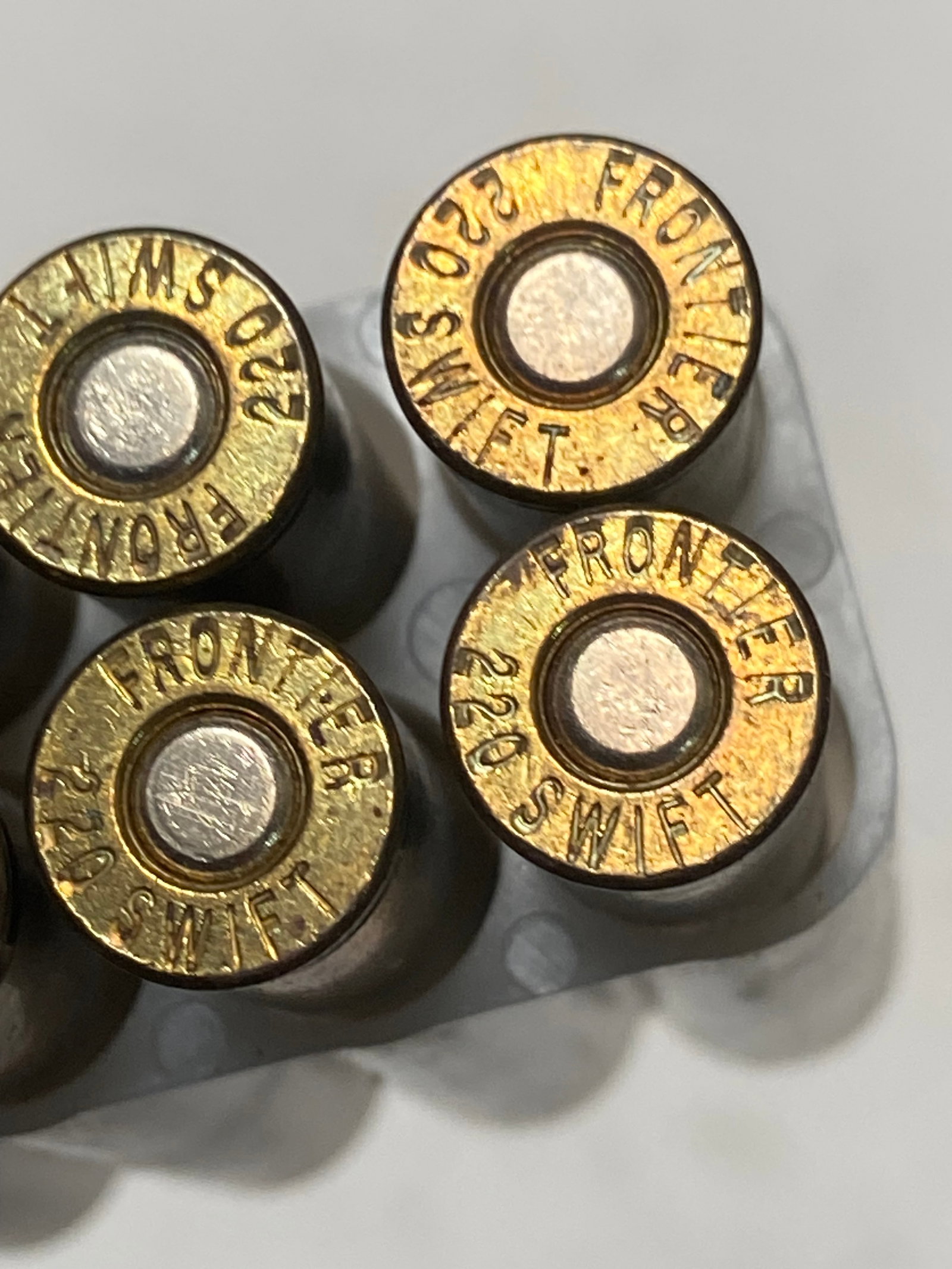 NIB Vintage Collectible 40rds. Of .220 SWIFT 55gr. Spirepoint Hornady Frontier Ammunition - 3