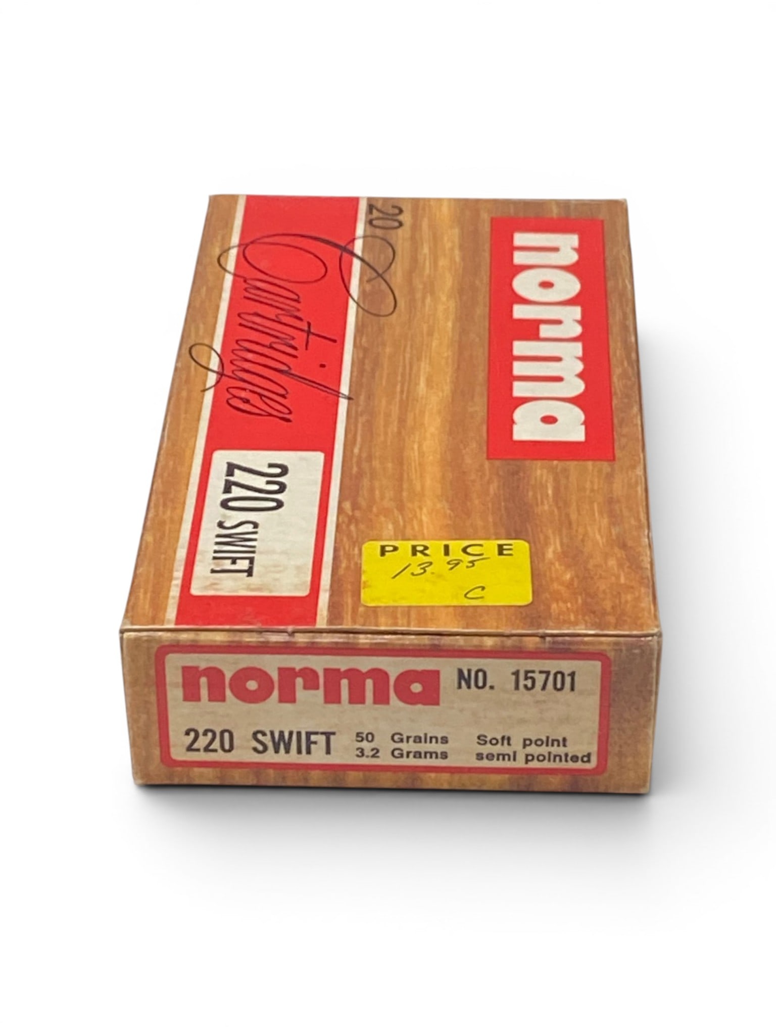NIB Vintage Collectible 20rds. Of .220 SWIFT 50gr. SP Norma Ammunition: See photos