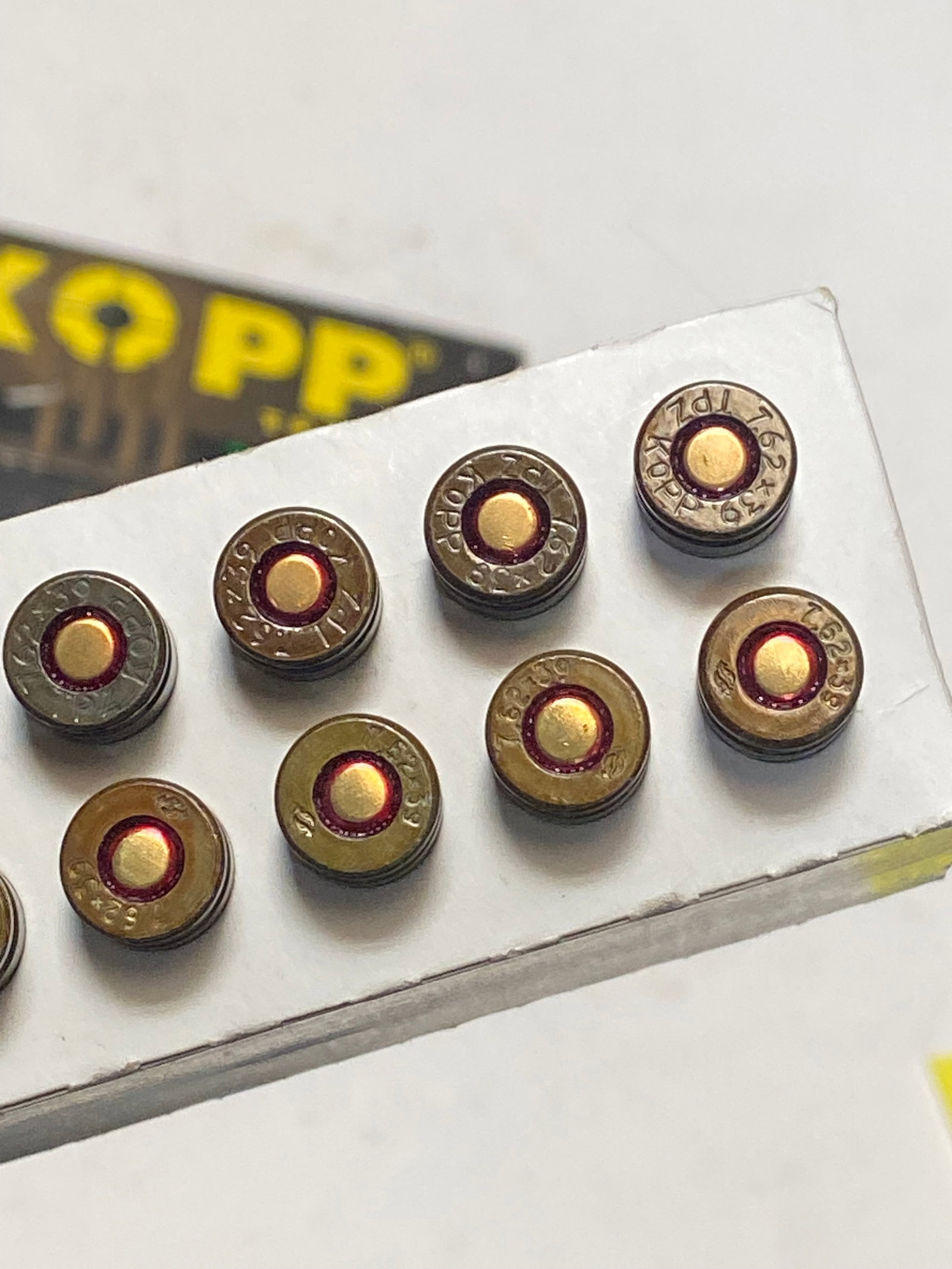 NIB Collectible RARE Czech Republic 20rds. Of 7.62x39 124gr. Kopp TPZ Ammunition - 2
