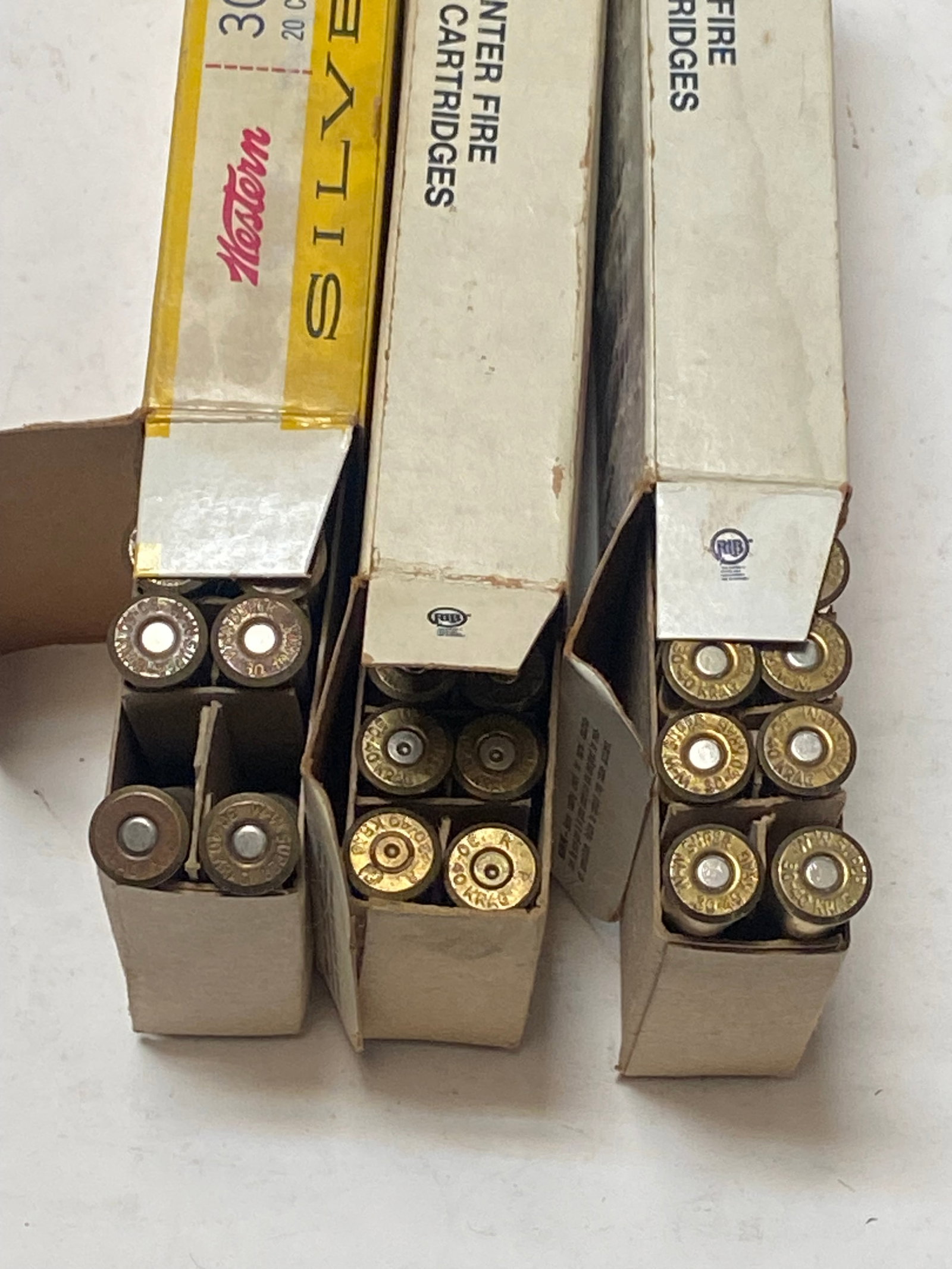 Vintage Collectible 37rds. Of .30-40 KRAG and 14qty .30-40 KRAG Spent Brass - 2