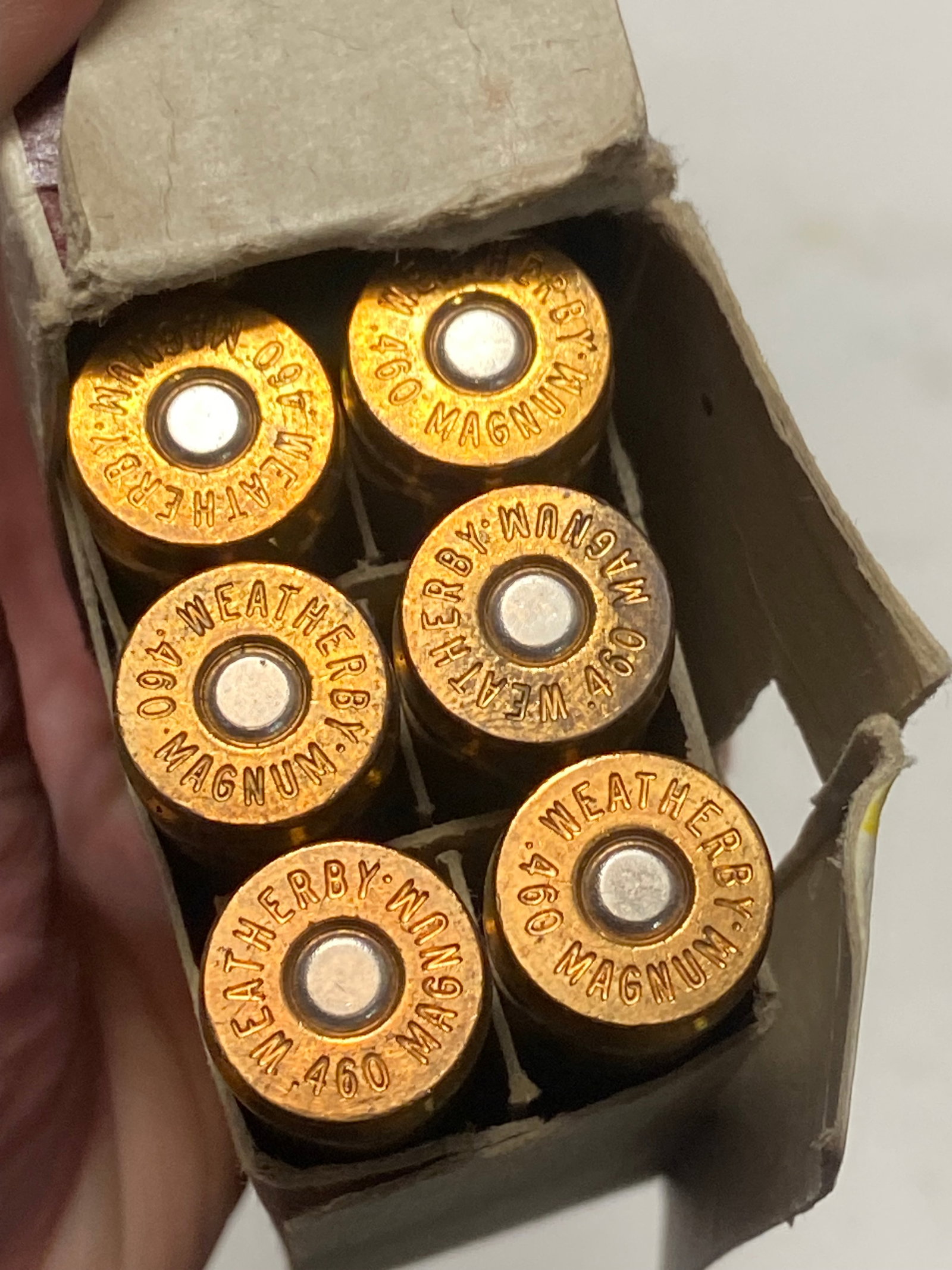 Vintage Collectible 22rds. Of .460 WEATHERBY 500gr. Weatherby Ammunition and 18qty Spent Brass - 3
