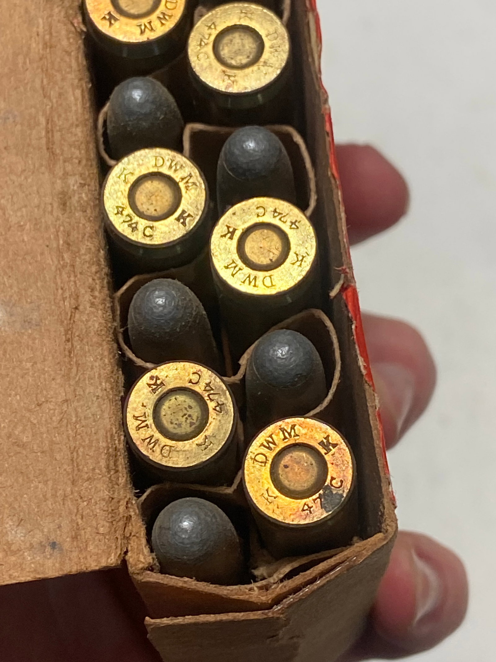 NIB Vintage Collectible 20rds. Of 9.3x62 DWM Ammunition - 2