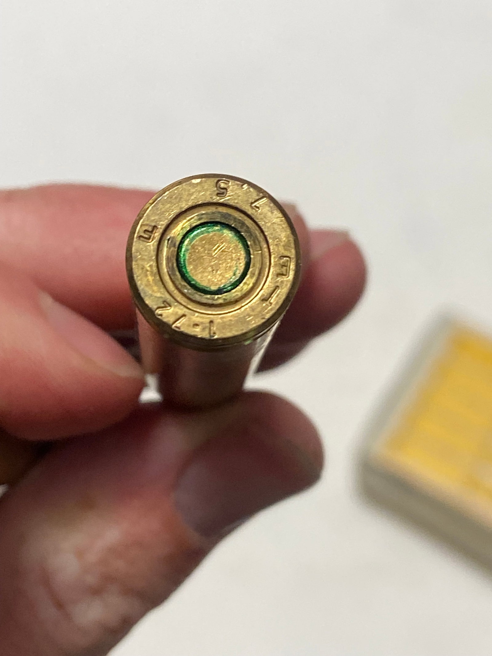NIB Vintage Collectible French Surplus 15rds. Of 7.5mm Ammunition with One Stripper Clip - 4