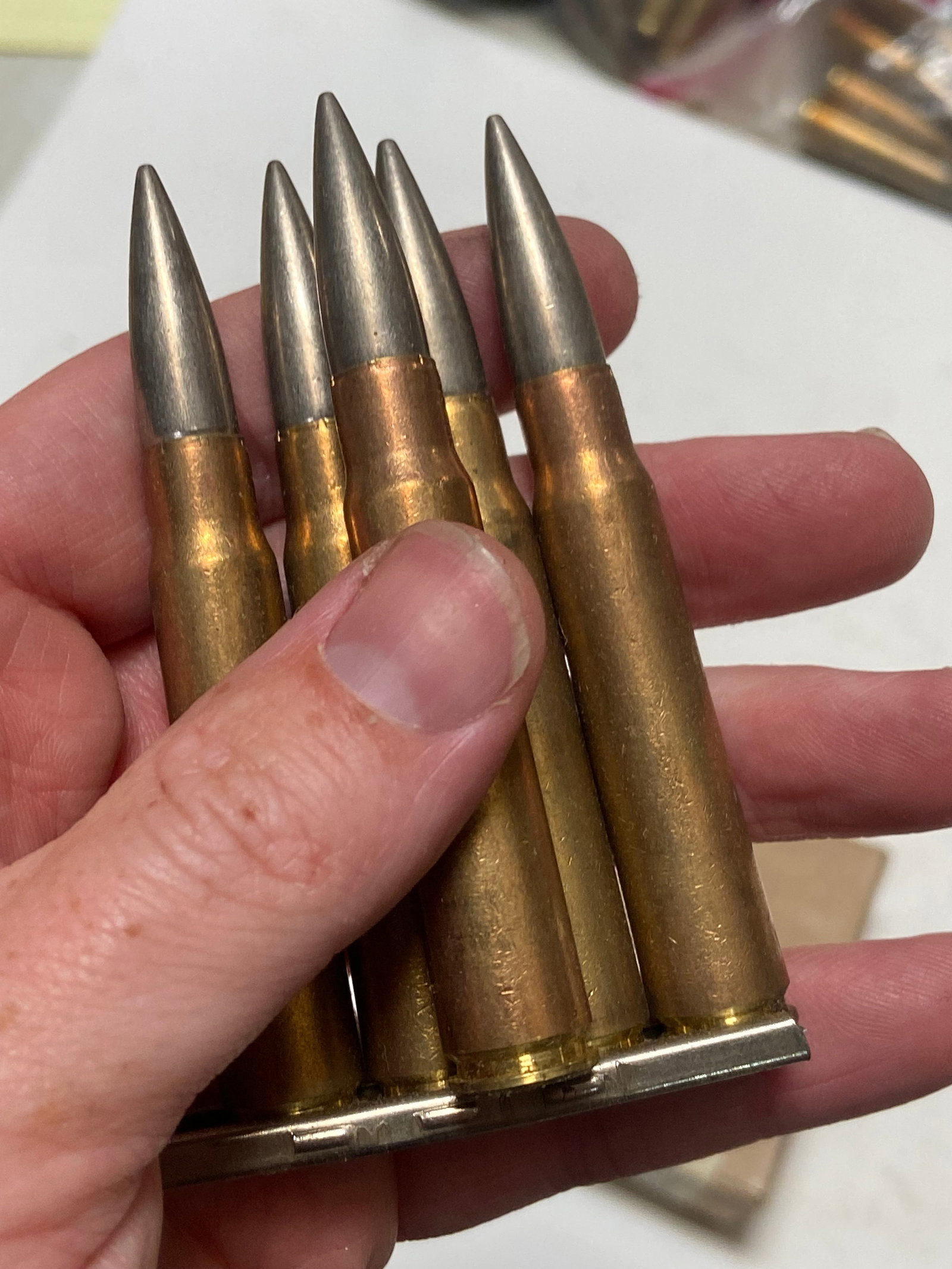NIB 30rds. Of Spanish 8mm Mauser Military Surplus Ammunition - 3