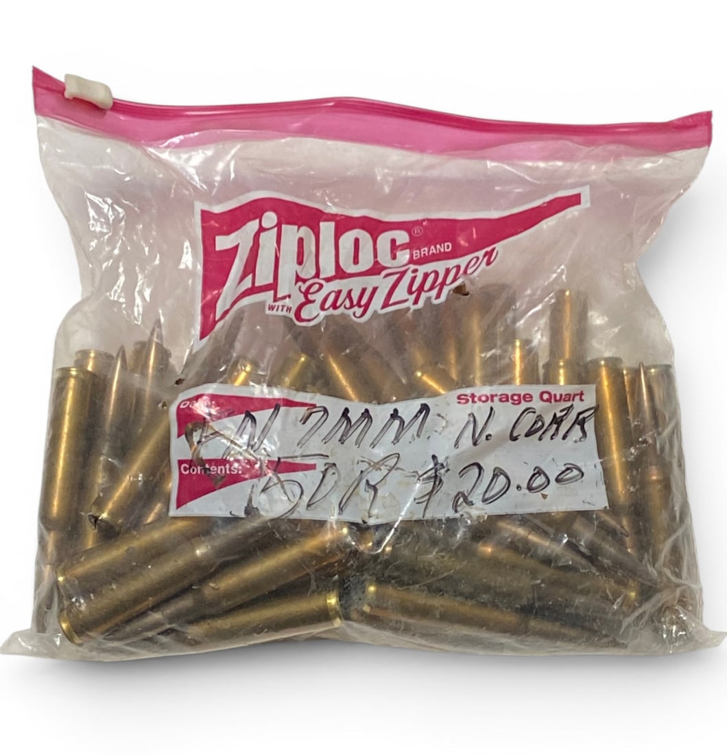 Approx. 50rds. of 7mm FN Belgium Military Surplus Ammunition: See photos